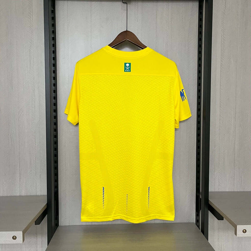 Camisa Al-Nassr I 23/24 Torcedor NIke - Amarela Masculina