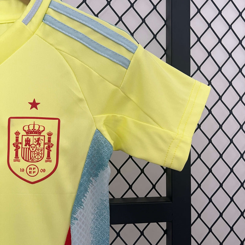 Kit Kids Seleção da Espanha 2024 Away