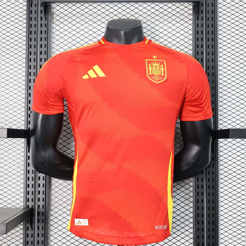 Camisa Espanha 2024 Player Home Masculina