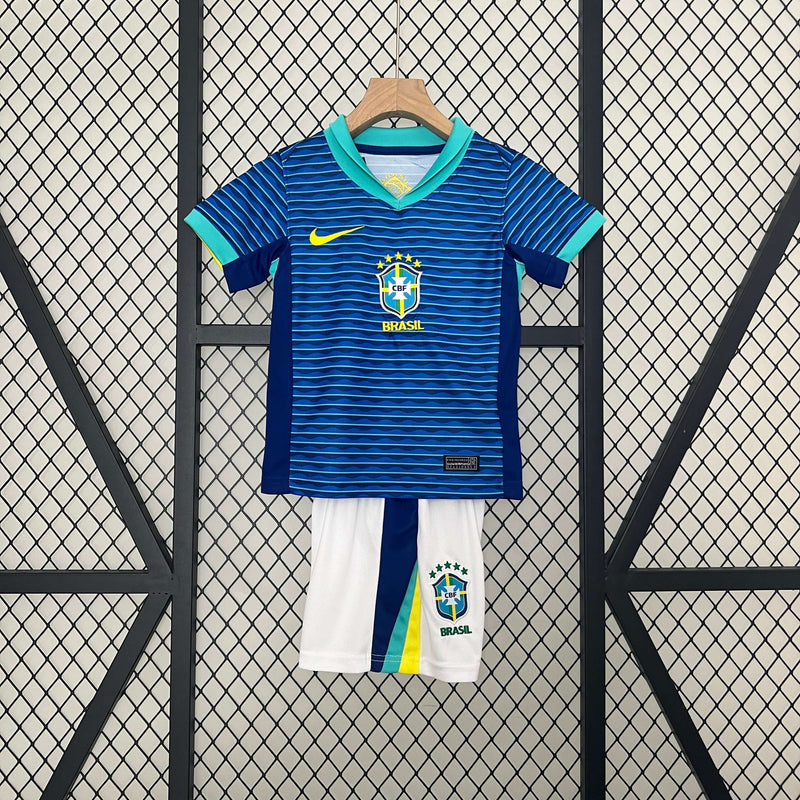 Kit Kids Seleção do Brasil 2024 Away