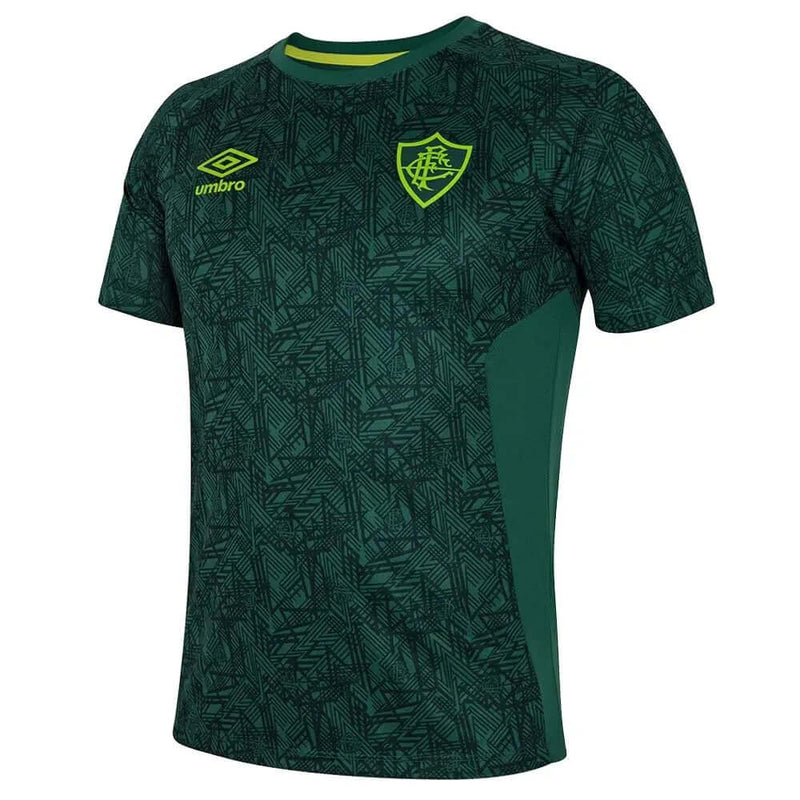 CAMISA FLUMINENSE TREINO VERDE UMBRO 2024 MASCULINA