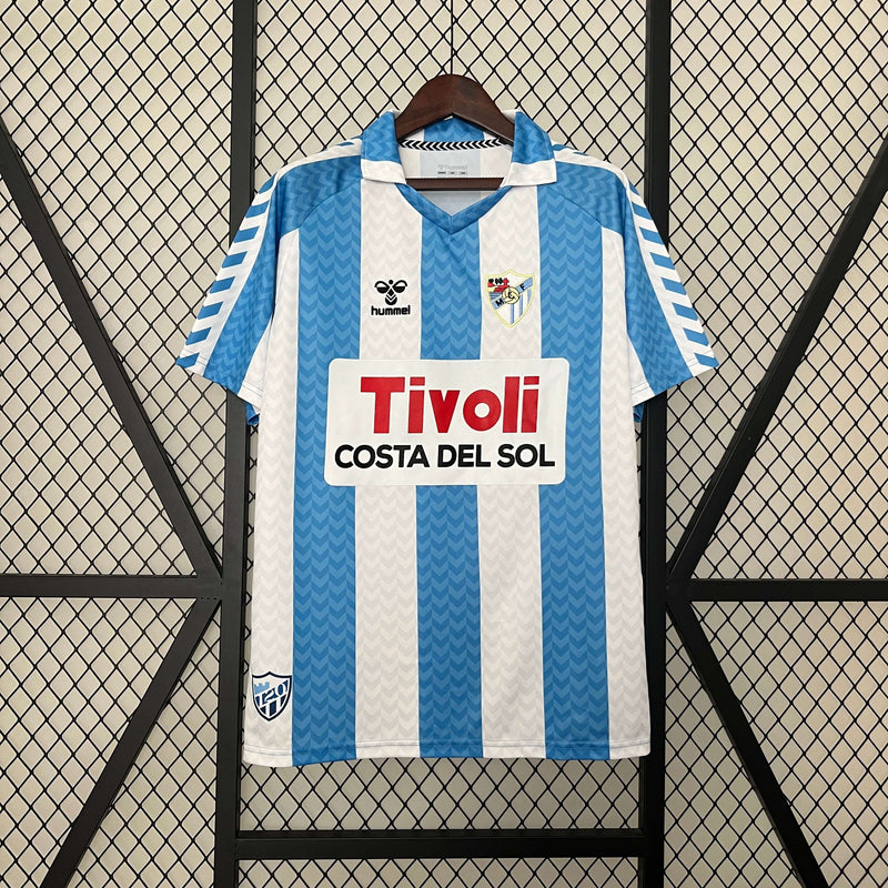 Camisa Retrô Malaga 120 Anos de Aniversário Masculina