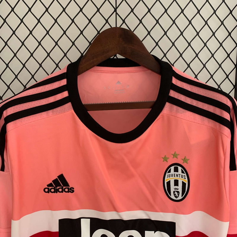 Camisa Manga Longa Retrô Juventus 15/16 Away Masculina