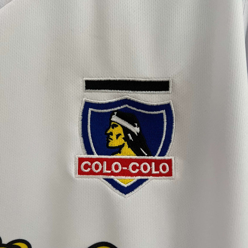 Camisa Manga Longa Retrô Colo Colo 2006 Home Masculina