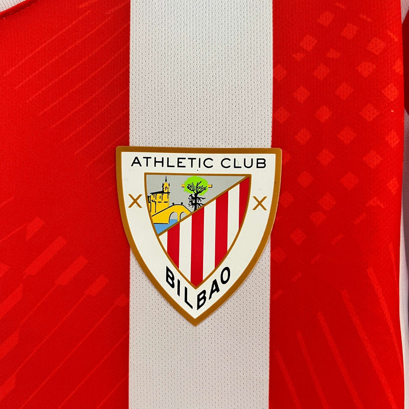 Camisa Athletic Bilbao 24/25 Home Masculina