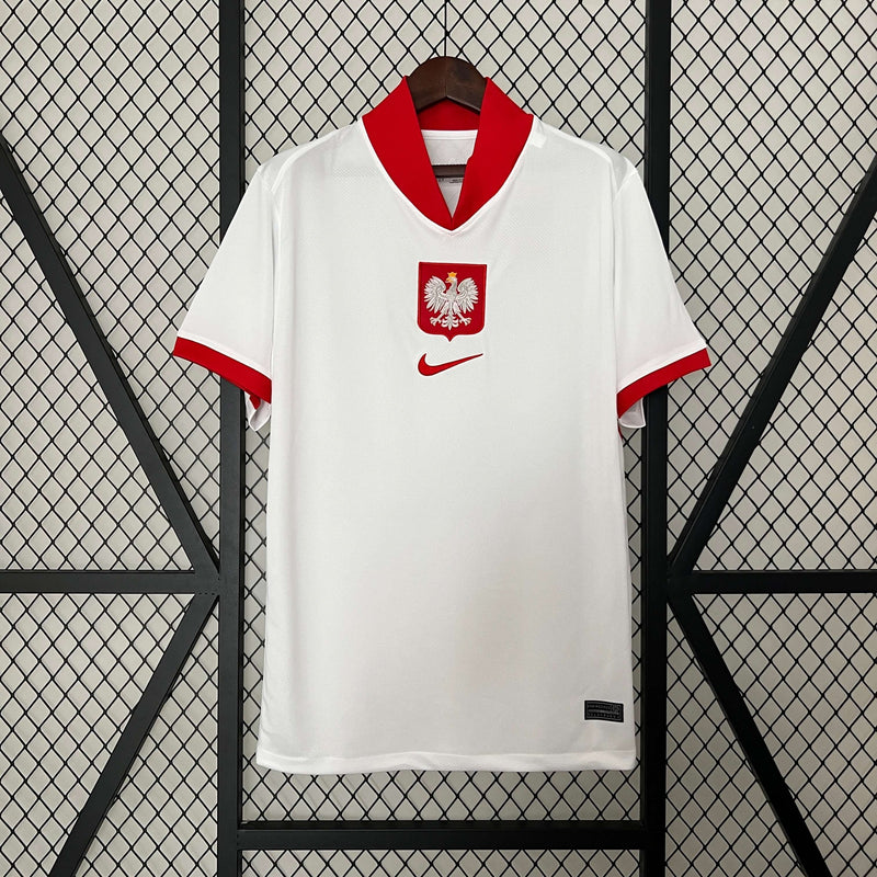 Camisa Seleção da Polónia 2024 Home Masculina