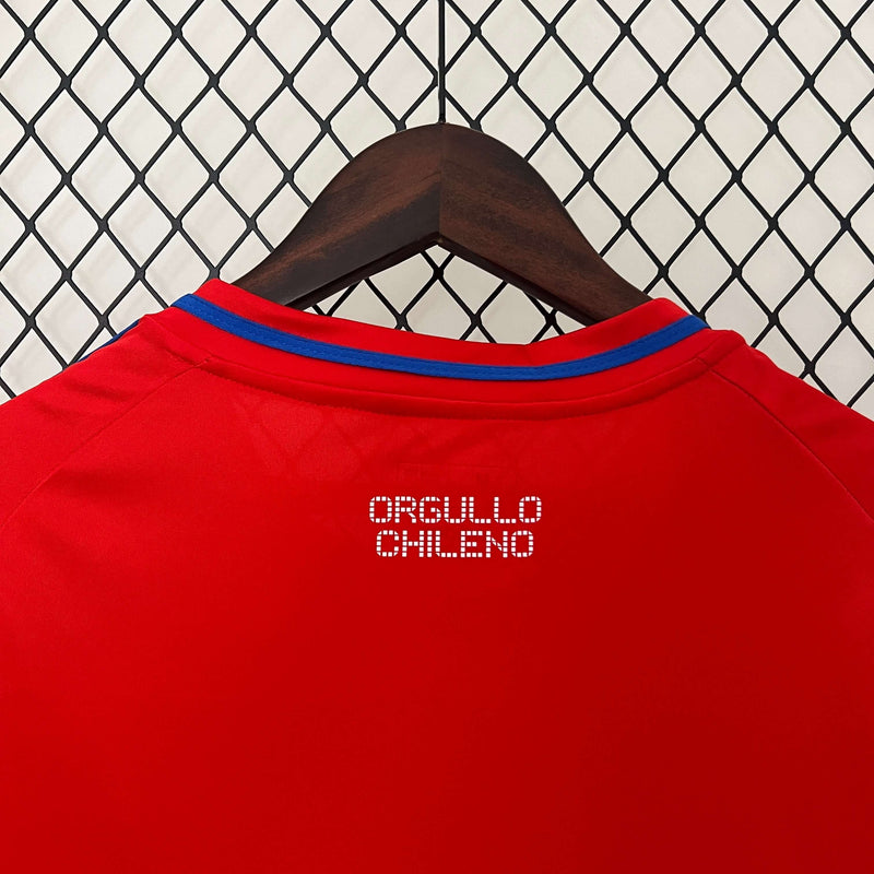 Camisa Da Seleção do Chile 2024 Feminina Home