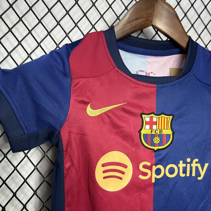 Kit Kids Barcelona 2024-25 Home