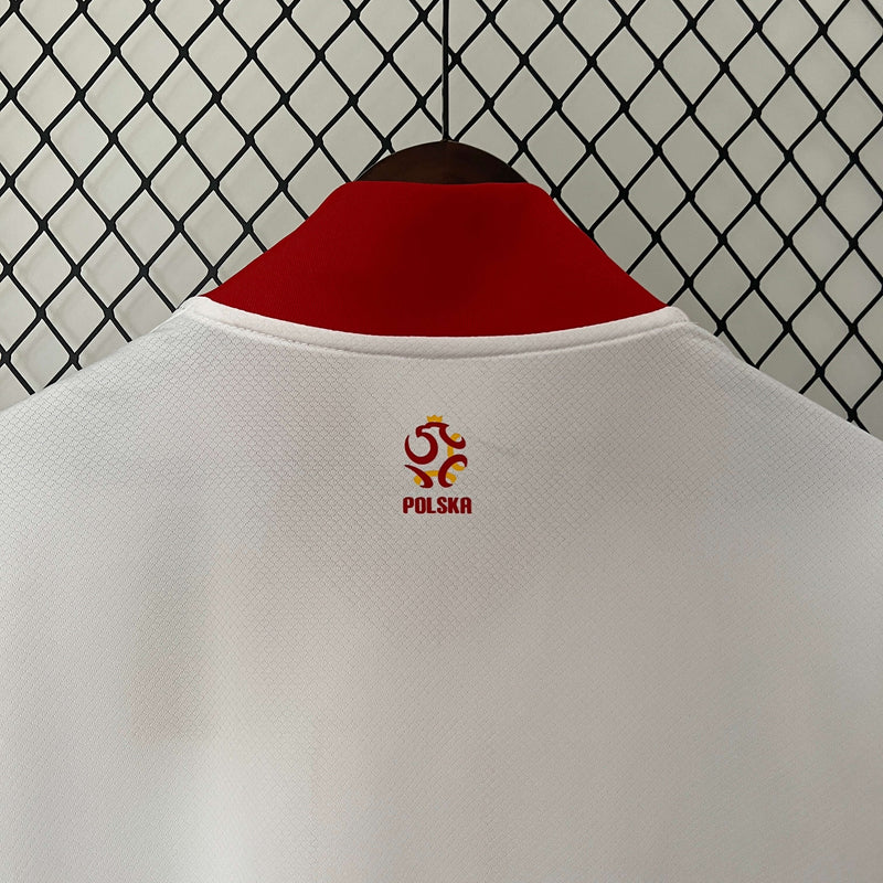 Camisa Seleção da Polónia 2024 Home Masculina