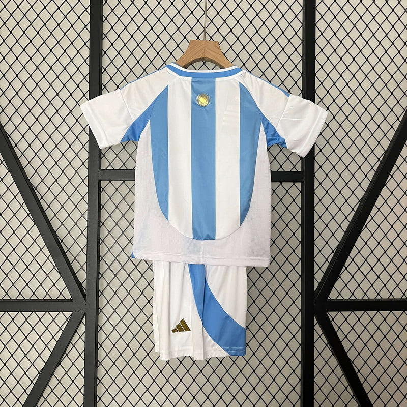 Kit Kids Seleção da Argentina 2024 Home