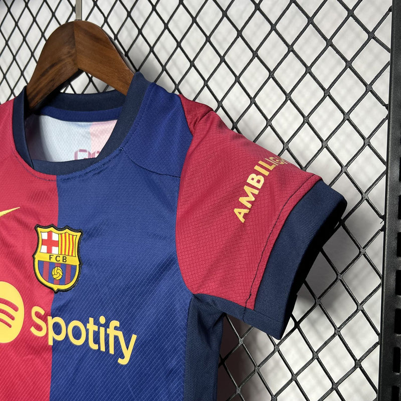 Kit Kids Barcelona 2024-25 Home