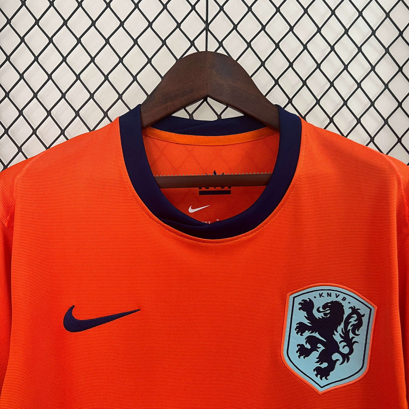 Camisa Seleção da Holanda 2024 Home Masculina