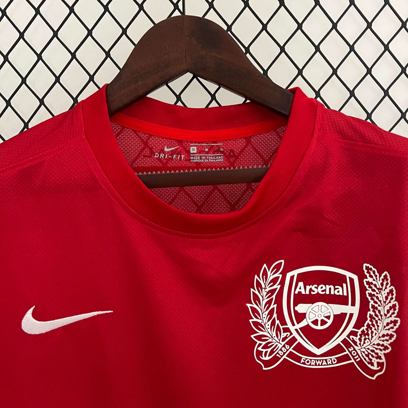 Camisa Retro Arsenal 11/12 Home 125th Anniversary Masculina