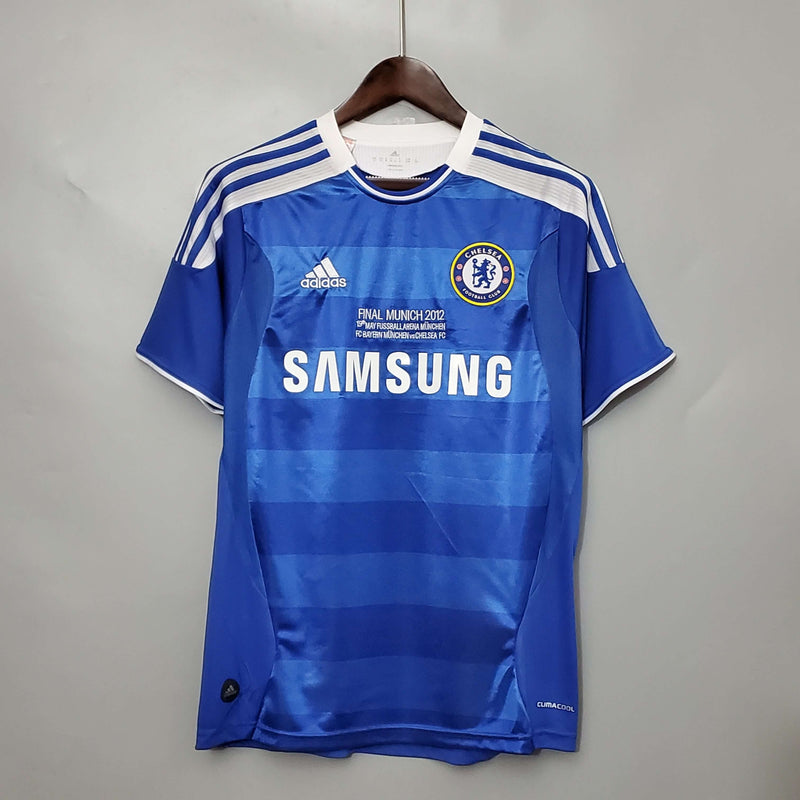 Camisa Retrô Chelsea 2012 Versão Champions League Home Masculina