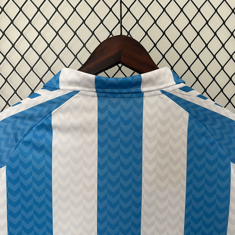 Camisa Retrô Malaga 120 Anos de Aniversário Masculina