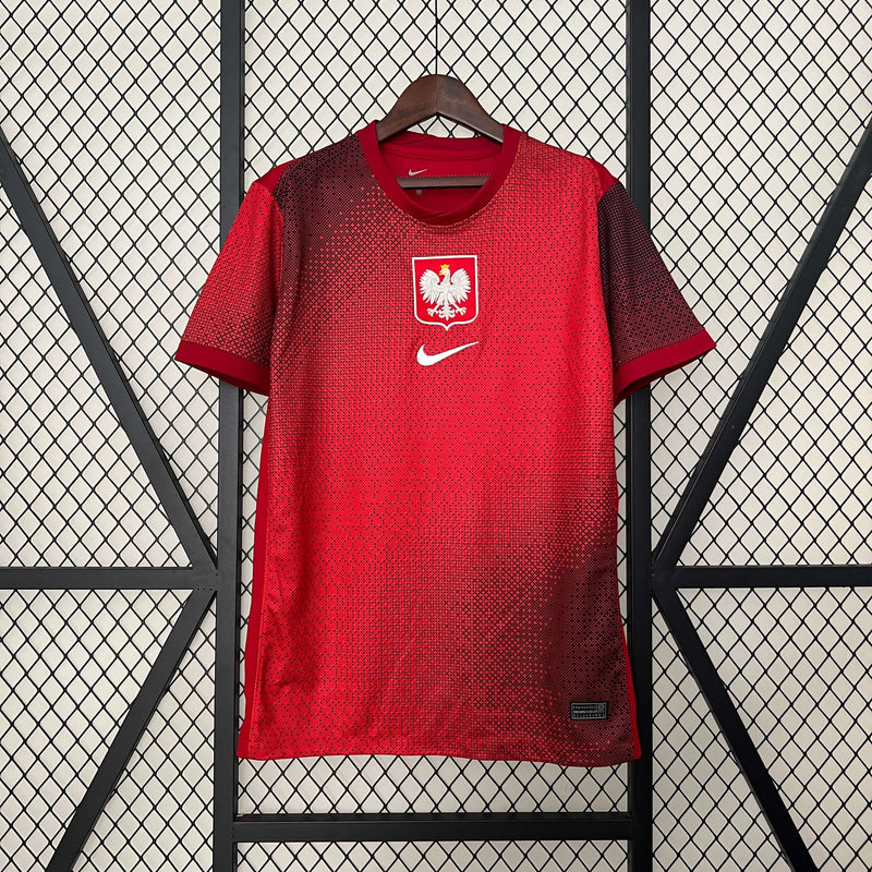 Camisa da Seleção da Polónia 2024 Away Masculina