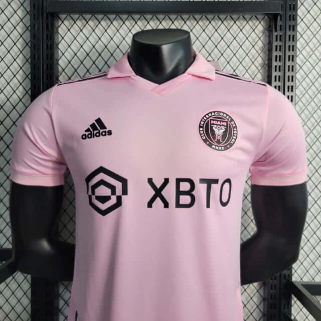 Camisa Inter Miami Home 23/24 Player Adidas - Rosa Masculina