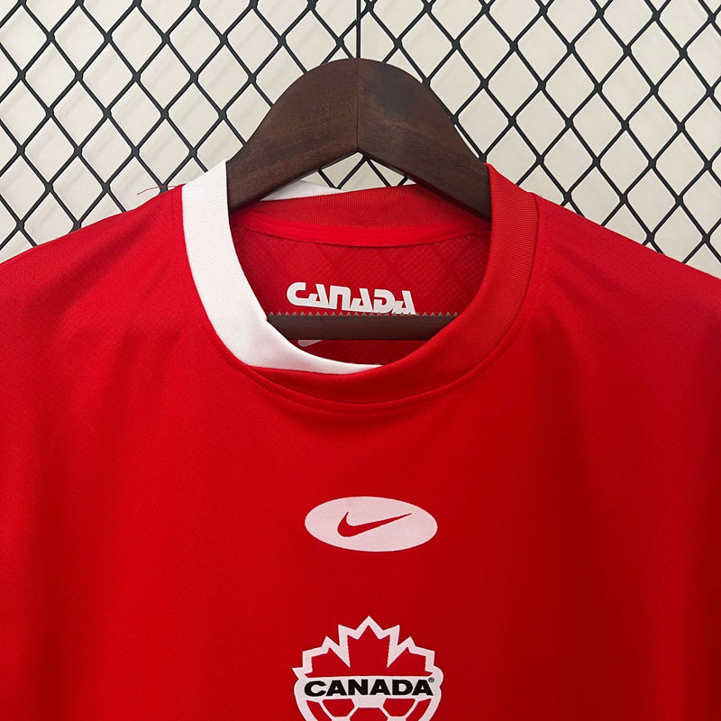 Camisa Seleção do Canadá 2024 Home Masculina