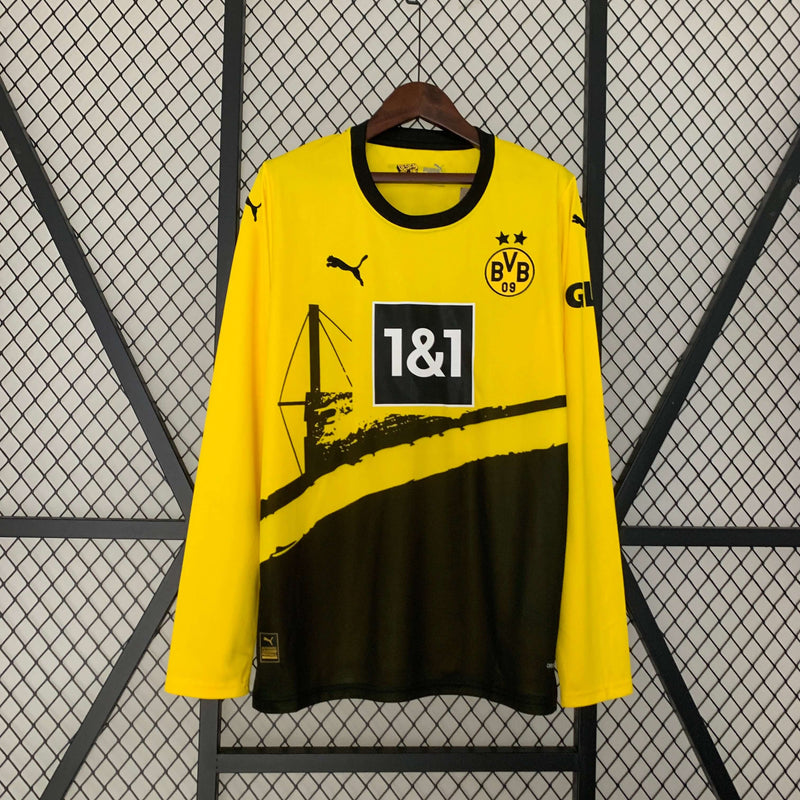 Casaco Manga Longa Borussia Dortmund 2023/2024 Home Masculina