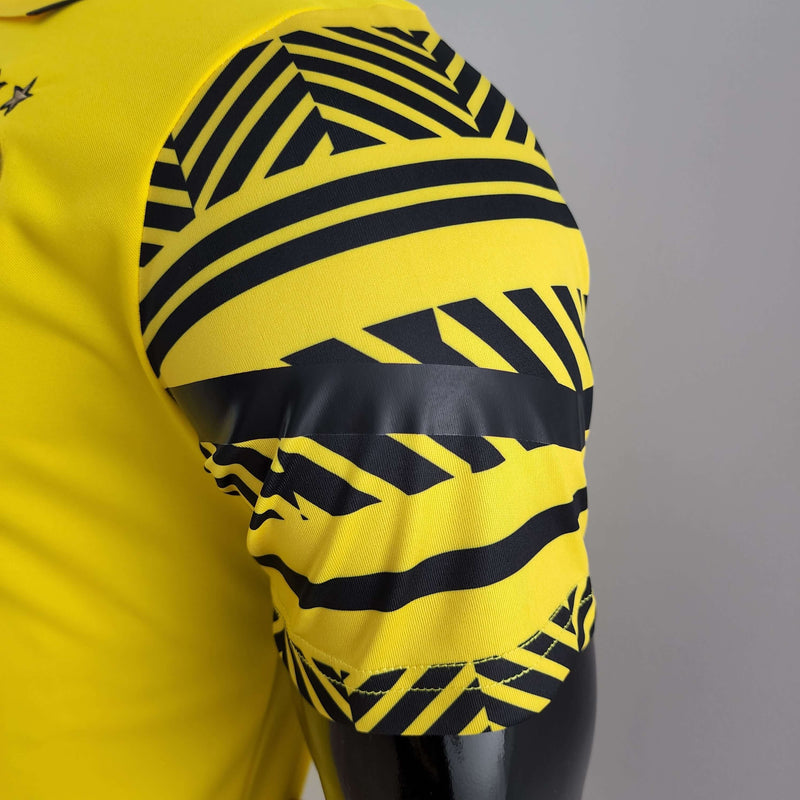 Camisa POLO Borussia Dortmund 22/23 Player amarela Masculina