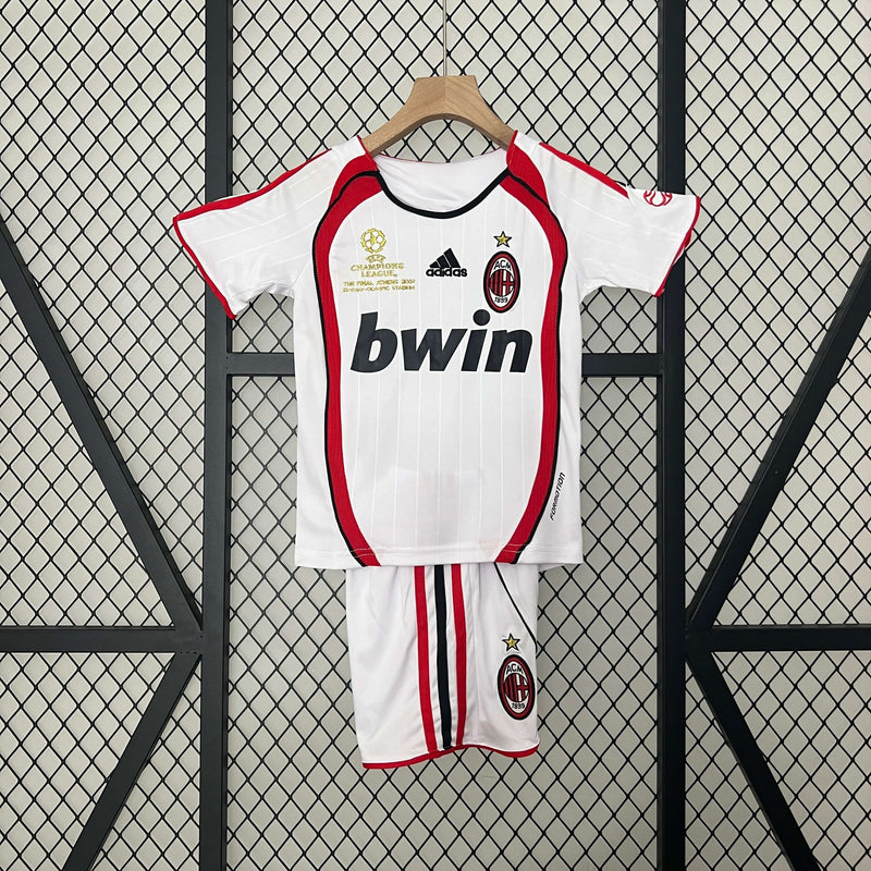 Kit Kids AC Milan 06/07 Champions League away Vintage