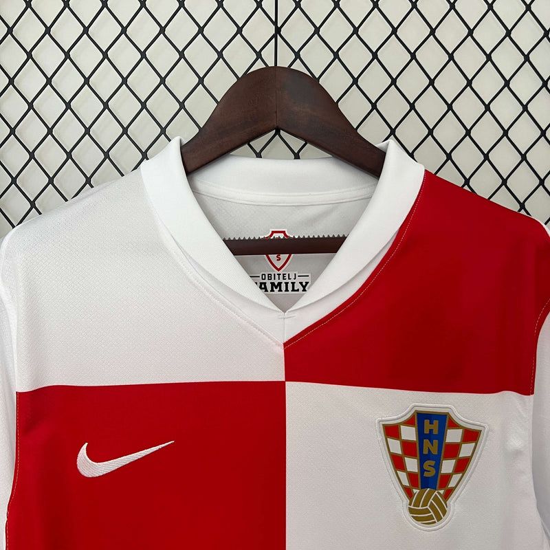 Camisa Seleção da Croácia 2024 Home Masculina