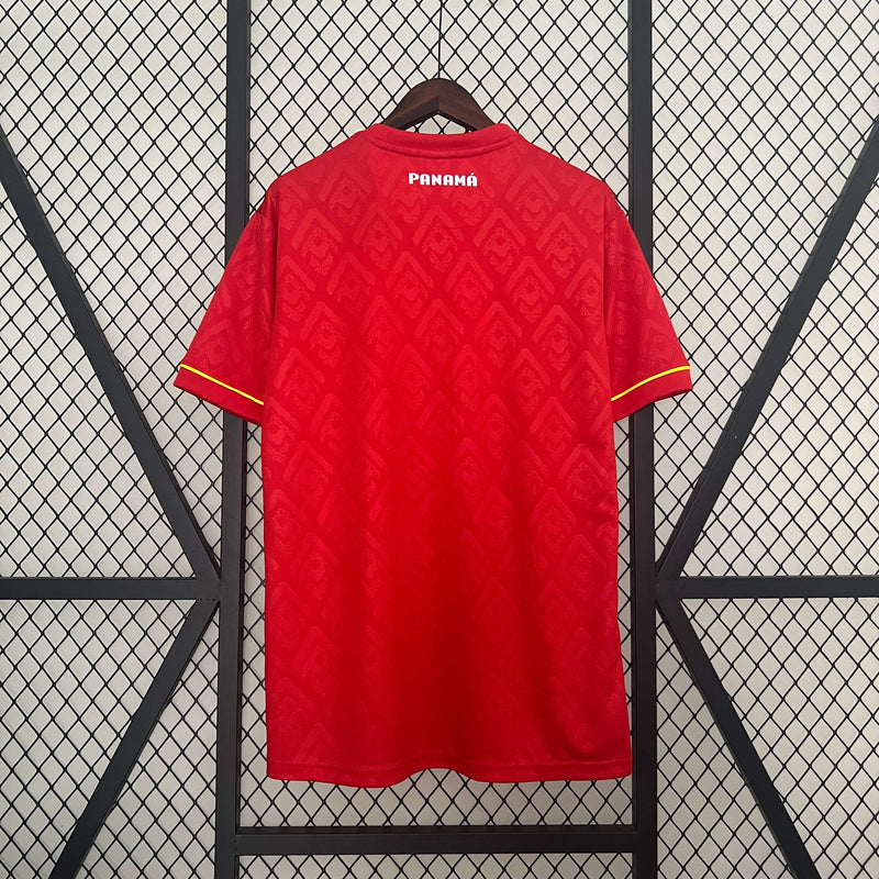 Camisa Seleção do Panamá 2024 Red Masculina