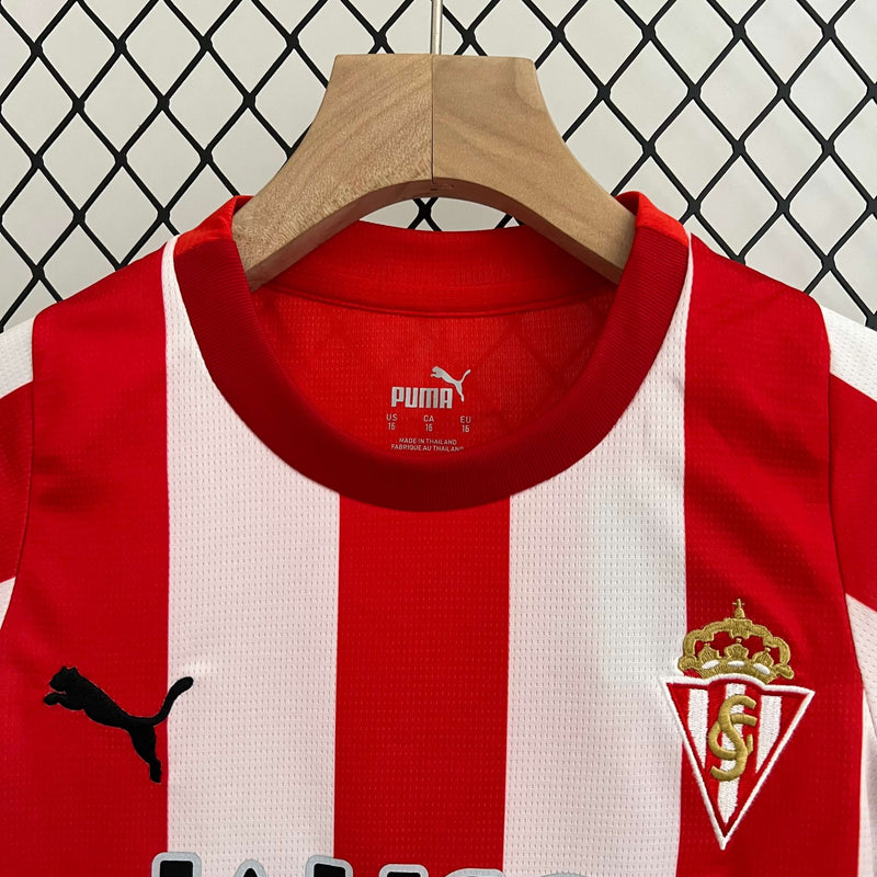 Kit Kids Sporting Gijon 23/24 Home