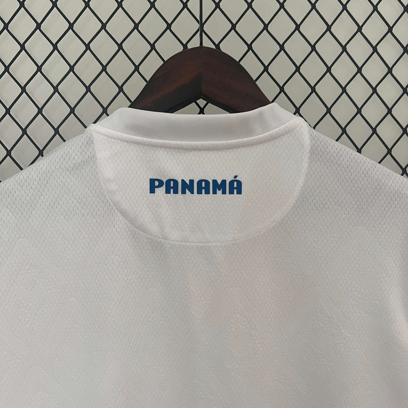 Camisa Seleção do Panamá 2024 White Masculina