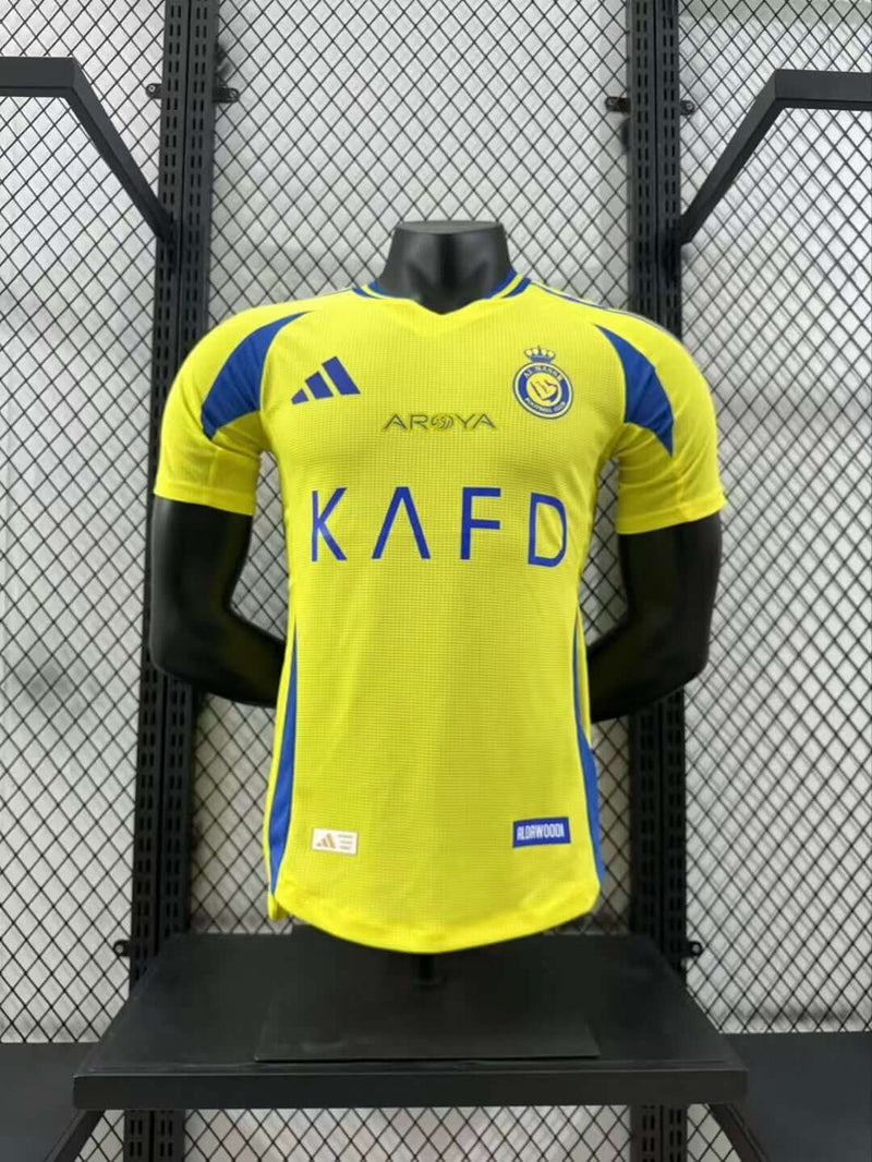 Camisa Al Nassr Riyadh 24/25 Player Home Masculina