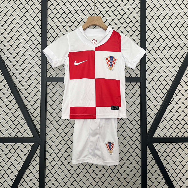 Kit Kids Seleção da Croácia 2024 Home