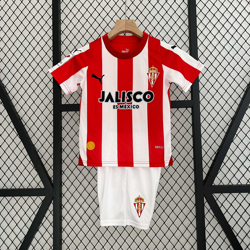 Kit Kids Sporting Gijon 23/24 Home