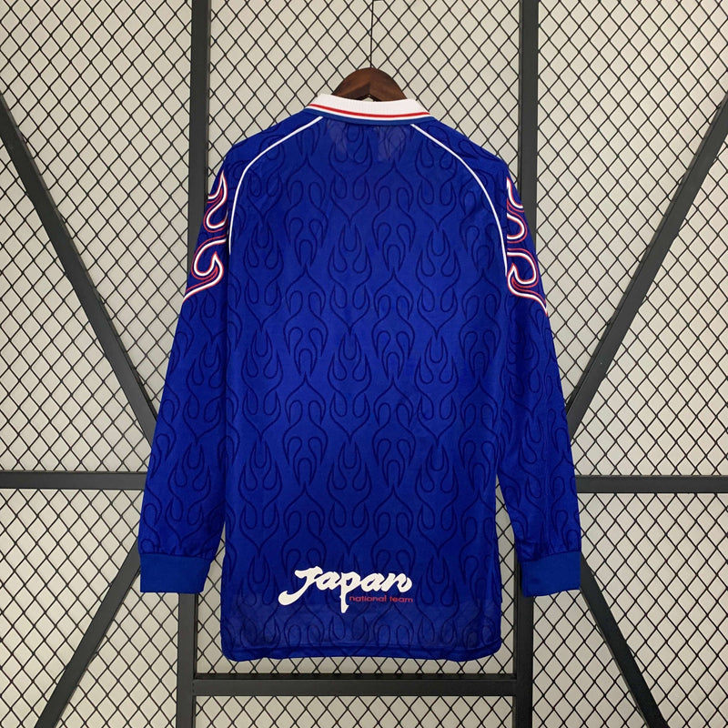 Camisa Manga Longa Retrô Japão 1998 Home Masculina