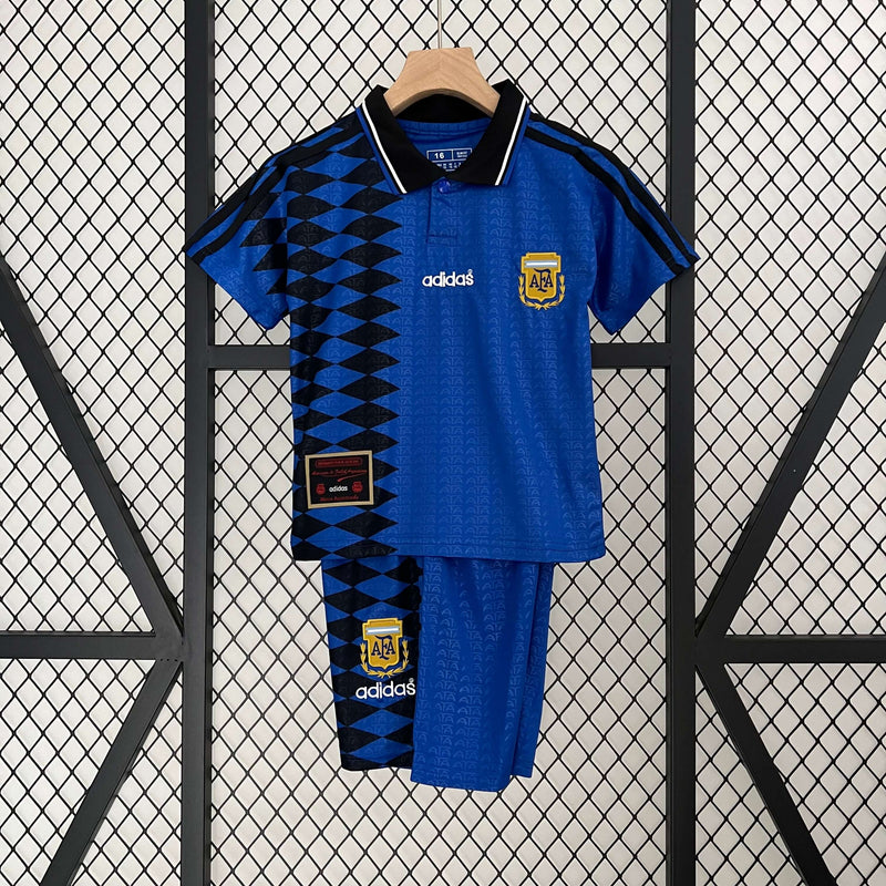 Kit Kids Argentina 1994 Away Vintage