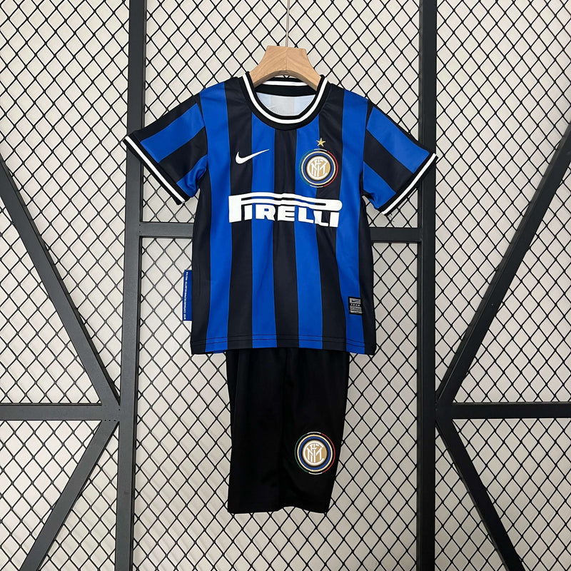 Kit Kids Inter Milan 09/10 Home Vintage