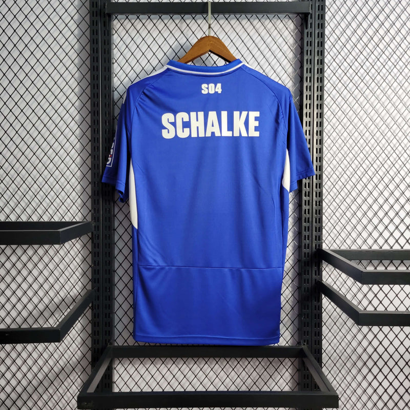 Camisa Schalke 04 Home 22/23 Torcedor Umbro Masculina - Azul Royal