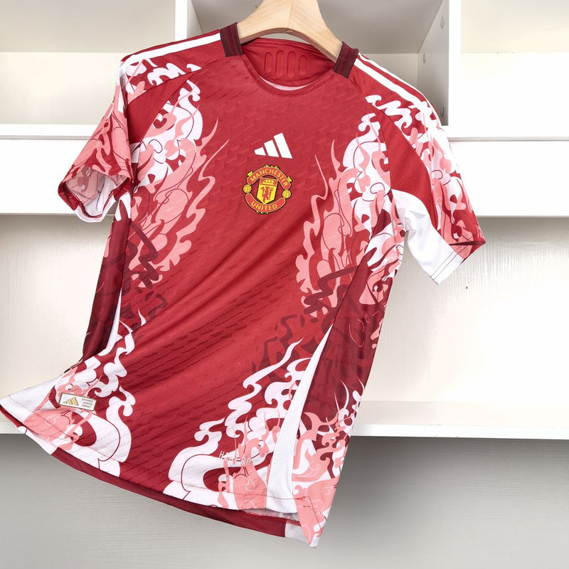 Camisa Manchester United 2024-25 Versão Player Edição Especial Masculina