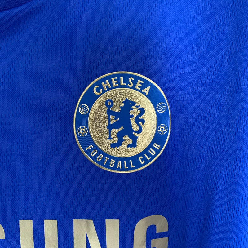 Camisa Manga Longa Retrô Chelsea 12/13 Home Masculina