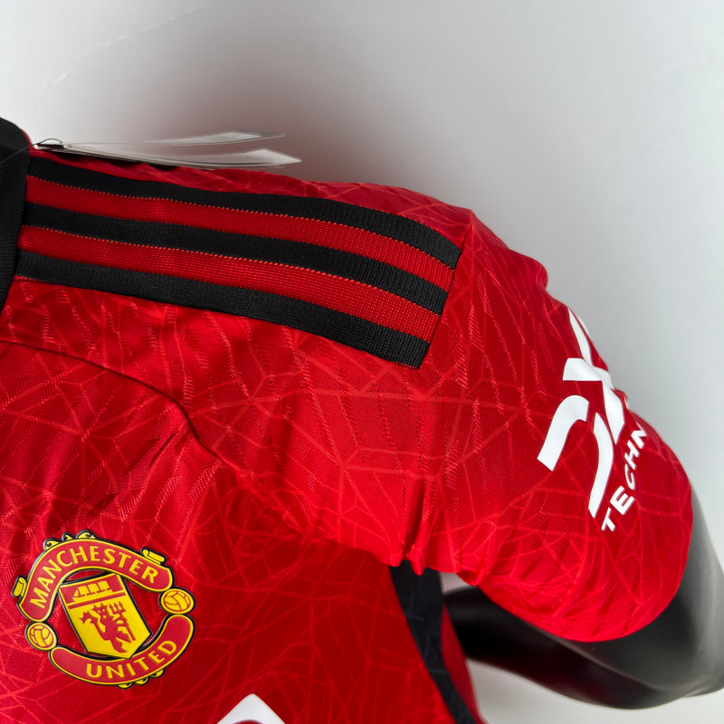 Camisa Manchester United 23/24 Player Home Masculina