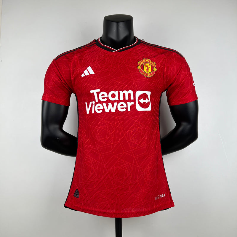 Camisa Manchester United 23/24 Player Home Masculina