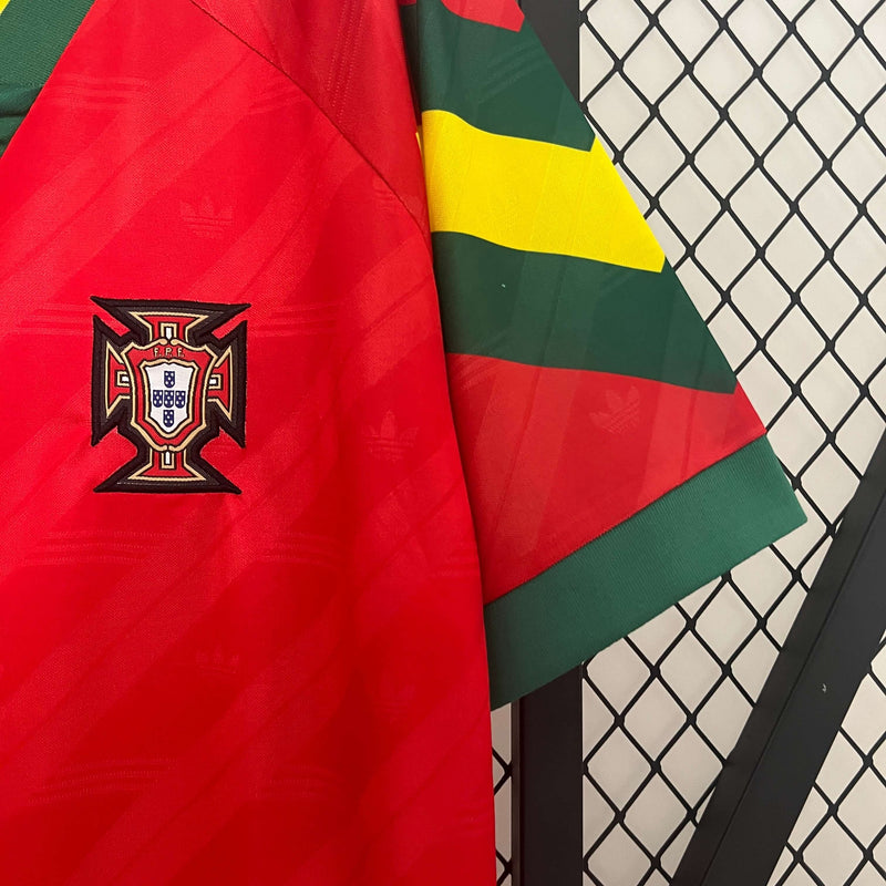 Camisa Retrõ Portugal 92/94 Home Masculina