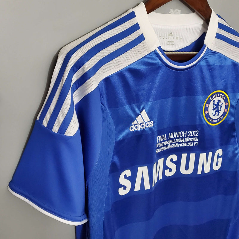 Camisa Retrô Chelsea 2012 Versão Champions League Home Masculina