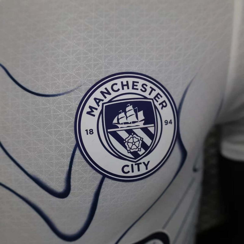 Camisa Manchester City 24/25 Player White Masculina