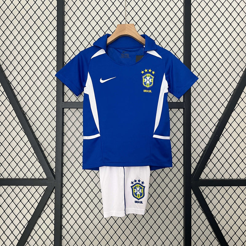 Kit Kids Brasil 2002 away Vintage