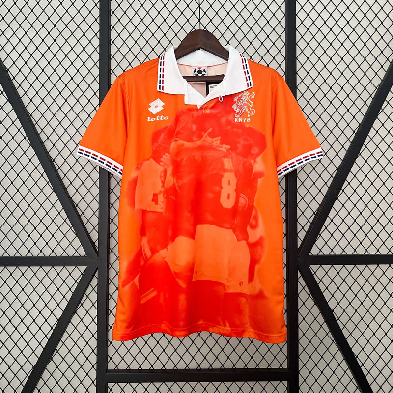 Camisa Retrô Holanda 1996 Home Masculina