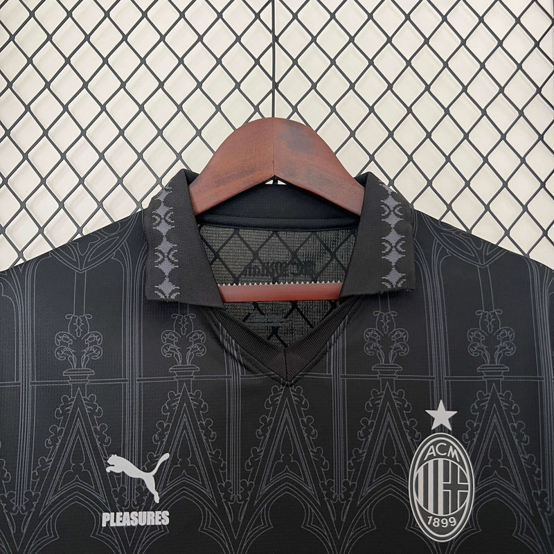 Camisa AC Milan 23/24 Black Masculina