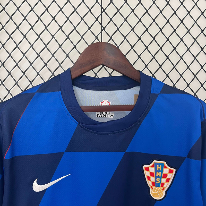 Camisa da Seleção da Croácia 2024 Away Masculina