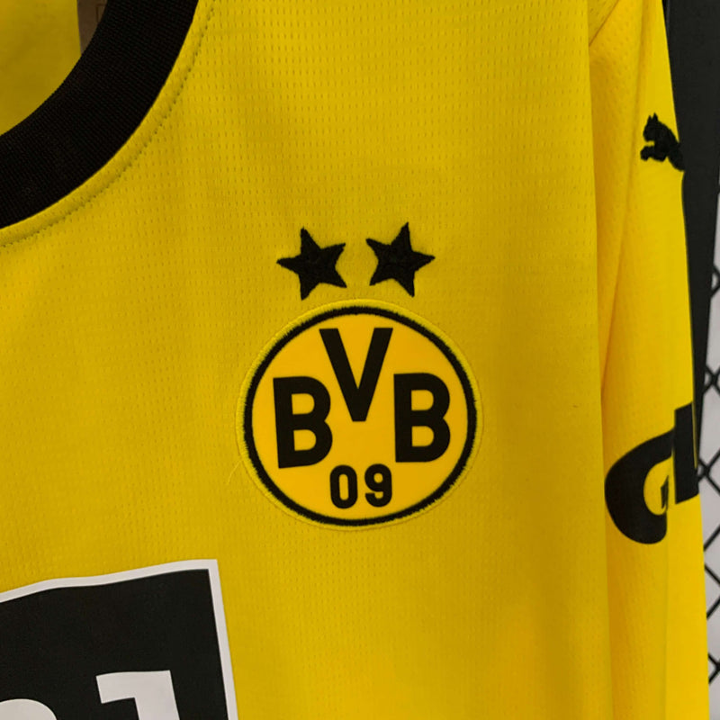 Casaco Manga Longa Borussia Dortmund 2023/2024 Home Masculina