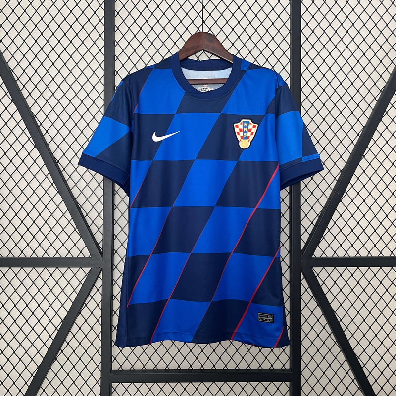 Camisa da Seleção da Croácia 2024 Away Masculina