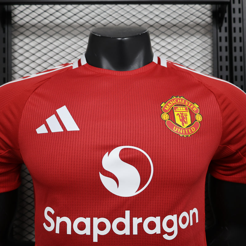 Camisa Manchester United 24/25 Player Home Masculina